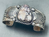 Jennifer Begay Magnificent Vintage Native American Navajo Turquoise Sterling Silver Bracelet-Nativo Arts