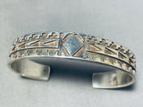 Joe Chee Important Vintage Native American Navajo Sterling Silver Bracelet-Nativo Arts