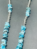 100+ Gram Vintage Native American Navajo Turquoise Sterling Silver Bear Necklace-Nativo Arts