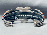 The Best Vintage Native American Navajo Spiny Oyster Shell Heart Sterling Silver Bracelet-Nativo Arts