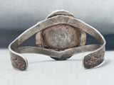 The Best Vintage Native American Navajo Domed Jasper Sterling Silver Bracelet-Nativo Arts