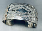 Fred Douglas Native American Navajo Sterling Silver Bracelet-Nativo Arts