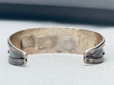 Gorgeous Vintage Navajo Purple Amethyst Sterling Silver Bracelet-Nativo Arts