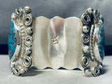 Important Tony Aguilar Sr Vintage Santomdoomingo Sterling Silver Bracelet-Nativo Arts