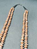 102 Grams Vintage Native American Navajo Sterling Silver Necklace-Nativo Arts