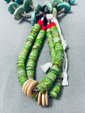 Important Orvil Jack Turquoise Vintage Santo Domingo Jacla Necklace Old-Nativo Arts
