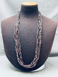 One Of The Best Vintage Santo Domingo Heishi Squaw Tie Necklace-Nativo Arts