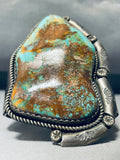 One Of The Best Ever Vintage Native American Navajo Royston Turquoise Sterling Silver Bracelet-Nativo Arts