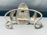 Herb Tsosie Hueg Vintage Native American Navajo Royston Turquoise Sterling Silver Bracelet-Nativo Arts