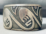Best Rand Hoskie Vintage Native American Navajo Wave Sterling Silver Bracelet-Nativo Arts
