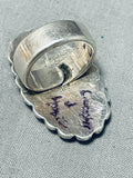 Native American Star Shining Bright Vintage Navaj Sterling Silver Ring-Nativo Arts