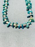 1950's Rare Vintage Native American Navajo Royston & Kingman Turquoise Necklace-Nativo Arts