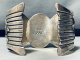 The Best Vintage Native American Navajo Floyd Becenti Turquoise Sterling Silver Bracelet-Nativo Arts