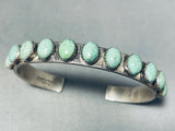 Extraordinary Native American Navajo Turquoise Sterling Silver Signed Doug Etcitty Bracelet-Nativo Arts