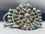 Incredible Vintage Native American Navajo Royston Turquoise Sterling Silver Bracelet-Nativo Arts