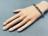 Important 14k Vintage Feeney Sterling Silver Jewel Bracelet-Nativo Arts
