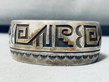 Rosco Scott Vintage Native American Navajo Sterling Silver Bracelet-Nativo Arts