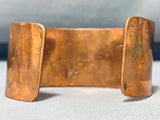 Unique Vintage Native American Navajo Copper & Sterling Silver Storyteller Bracelet-Nativo Arts