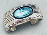 Native American Important Vintage Dan Jackson Turquoise Sterling Silver Bracelet-Nativo Arts