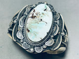 One Of The Best Ever Vintage Native American Navajo Dry Creek Turquoise Sterling Silver Bracelet-Nativo Arts