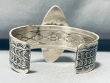 Towering Spiderweb Native American Navajo Turquoise Sterling Silver Bracelet Cuff-Nativo Arts