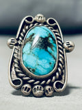 Very Old Vintage Native American Navajo Sterling Silver Ring Old-Nativo Arts