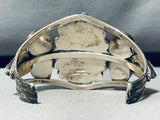 The Best Vintage Native American Navajo Topaz Turquoise Sterling Silver Bracelet-Nativo Arts