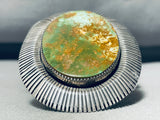 One Of The Best Ever Vintage Native American Navajo Royston Turquoise Sterling Silver Bracelet-Nativo Arts