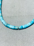 Native American Impressive Vintage Santo Domingo Turquoise Sterling Silver Bracelet-Nativo Arts