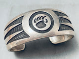 The Best Vintage Native American Hopi Anderson Koinva Sterling Silver Bracelet-Nativo Arts
