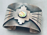 Heavy 94 Grams Vintage Southwest Sterling Silver Wide Bracelet-Nativo Arts