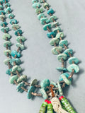 The Best Vintage Native American Navajo Orvil Jack Turquoise Jacla Necklace-Nativo Arts