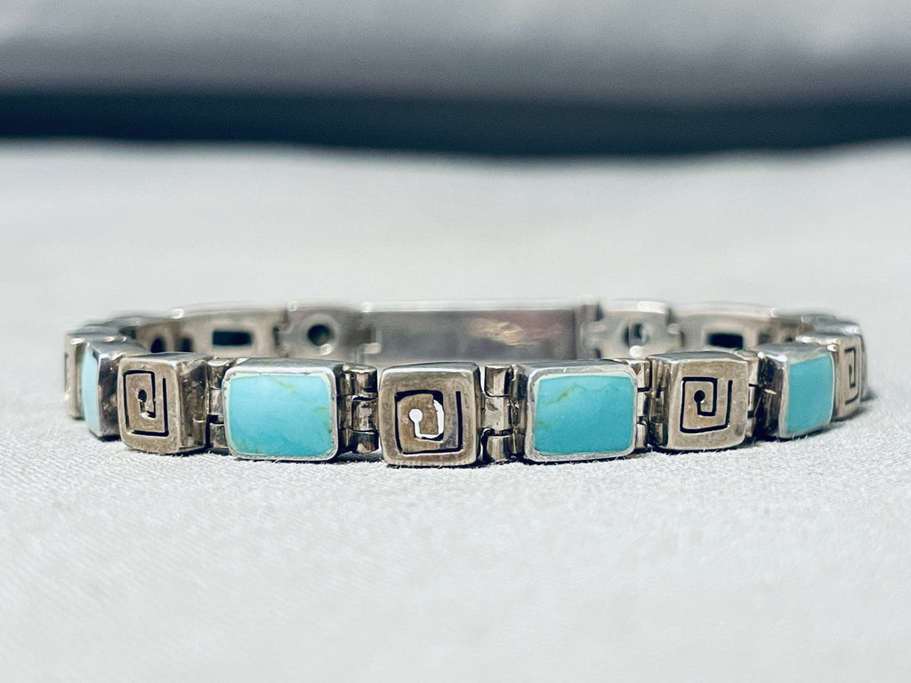 Crystal Squares good Bracelet in Sterling Silver