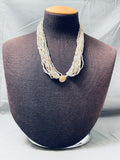 16 Strands Vintage Navajo Heishi Necklace Old-Nativo Arts