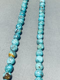 Sparkling Vintage Native American Navajo Turquoise Gumballs Sterling Silver Necklace-Nativo Arts
