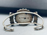 One Of The Best Vintage Native American Zuni Green Turquoise Sterling Silver Bracelet-Nativo Arts