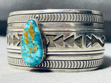 Best Henry Billie Vintage Native American Navajo Turquoise Sterling Silver Bracelet-Nativo Arts