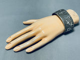 Fascinating Signed Native American Navajo Sterling Silver Multi Animal Storyteller Bracelet-Nativo Arts