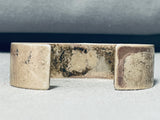 Astounding Vintage Santo Domingo Sterling Silver Signed Bracelet-Nativo Arts