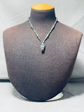 Jaw To The Floor Vintage Southwest Sterling Silver Turquoise Necklace-Nativo Arts