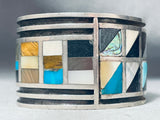 7-inch Wrist 83 Grams Native American Navajo Sleeping Beauty Turquoise Sterling Silver Bracelet-Nativo Arts
