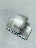 Raindrops Of Handmade Silver Sterling Native American Navajo Ring-Nativo Arts