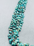 One Of The Best Vintage Santo Domingo Royston Turquoise Sterling Silver Necklace-Nativo Arts