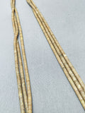 One Of The Best Ever Serpentine Vintage Navajo Sterling Silver Necklace-Nativo Arts
