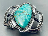 Museum Vintage Native American Navajo Royston Turquoise Sterling Silver Bracelet-Nativo Arts