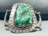 Gasp! Vintage Native American Navajo Royston Turquoise Sterling Silver Bracelet-Nativo Arts