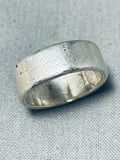 Signed Vintage Native American Navajo 14k Gold Sterling Silver Ring-Nativo Arts