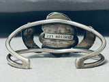 James Lee Vintage Native American Navajo Carico Lake Turquoise Sterling Silver Bracelet-Nativo Arts
