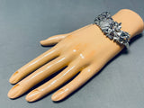 School Of Fish Vintage Southwest Sterling Silver Bracelet Cuff-Nativo Arts