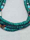 The Best Thomas Singer Green Stone Turquoise Malachite Necklace-Nativo Arts